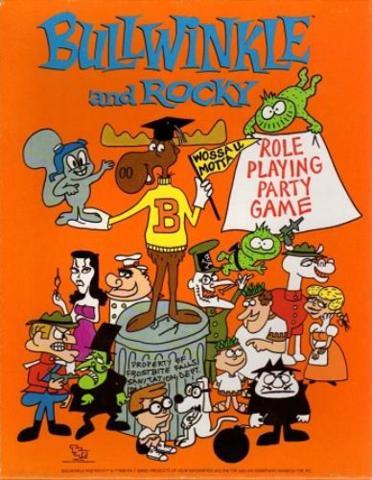 Bullwinkle & Rocky Role Playing Party Game de TSR Inc.(1988)