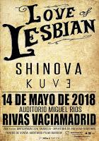 Concierto de Love of Lesbian, Shinova y Kuve en Auditorio Miguel Ríos