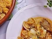 Arroz caldoso almejas