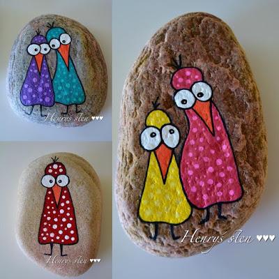 IDEAS: PIEDRAS DECORADAS -II-