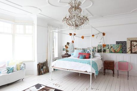 vivienda londres estilo rústico nórdico estilo boho decoración interiores decoración en blanco decoración colores country style decor casa de campo bohemian house 