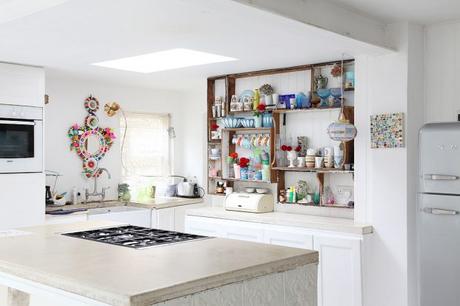 vivienda londres estilo rústico nórdico estilo boho decoración interiores decoración en blanco decoración colores country style decor casa de campo bohemian house 