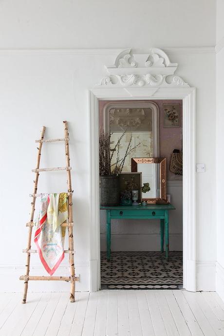 vivienda londres estilo rústico nórdico estilo boho decoración interiores decoración en blanco decoración colores country style decor casa de campo bohemian house 