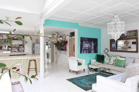 vivienda londres estilo rústico nórdico estilo boho decoración interiores decoración en blanco decoración colores country style decor casa de campo bohemian house 