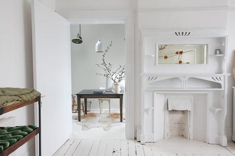 vivienda londres estilo rústico nórdico estilo boho decoración interiores decoración en blanco decoración colores country style decor casa de campo bohemian house 