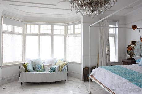 vivienda londres estilo rústico nórdico estilo boho decoración interiores decoración en blanco decoración colores country style decor casa de campo bohemian house 