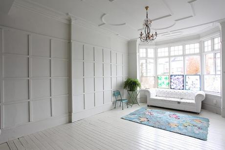 vivienda londres estilo rústico nórdico estilo boho decoración interiores decoración en blanco decoración colores country style decor casa de campo bohemian house 