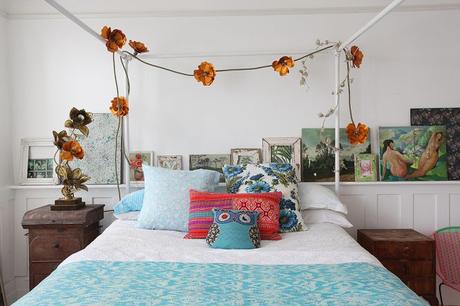 vivienda londres estilo rústico nórdico estilo boho decoración interiores decoración en blanco decoración colores country style decor casa de campo bohemian house 