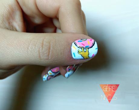 DONUTS           |          Doughnuts nails