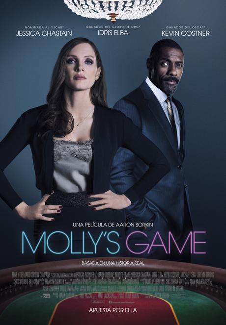 Crítica | “Molly’s Game”, la portentosa actuación de Jessica Chastain