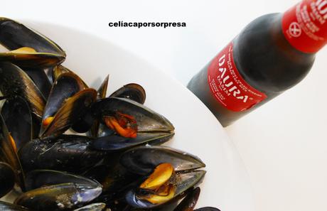 MEJILLONES A LA CERVEZA SIN GLUTEN