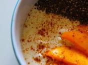 Bowl yogur almendras mango