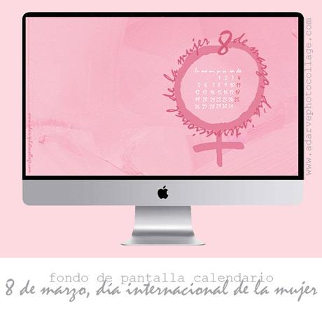 8 de marzo día internacional de la mujer, fondo de pantalla