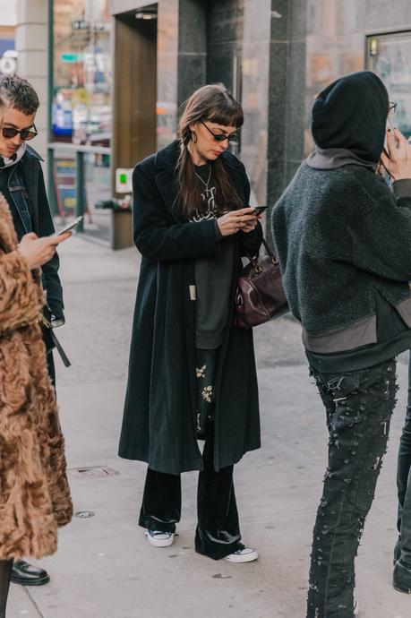 NYFW FALL 18/19 STREET STYLE VAQUERA