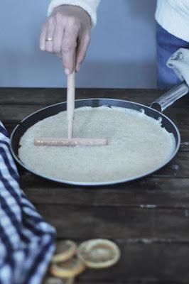Crepes de avena saludables