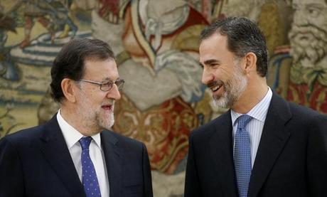 Imagini pentru rajoy y el rey