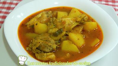 Receta de guiso de pollo tradicional de la Abuela Receta de guiso de pollo tradicional de la Abuela
