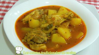 Receta de guiso de pollo tradicional de la Abuela