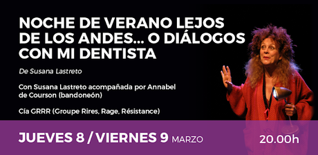 TEATRO TRIBUEÑE: PROGRAMACIÓN MARZO 2018 TEATRO TRIBUEÑE: PROGRAMACIÓN MARZO 2018