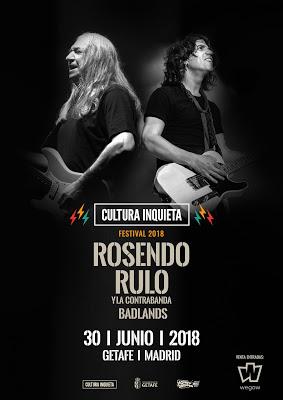 ROSENDO + RULO Y LA CONTRABANDA + BADLANDS