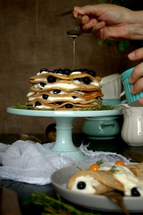 Crepes fit de avena, el desayuno está servido #JaquealaReina