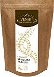 Sevenhills Wholefoods Espirulina Comprimidos Orgánico 1kg (2000 x 500mg)