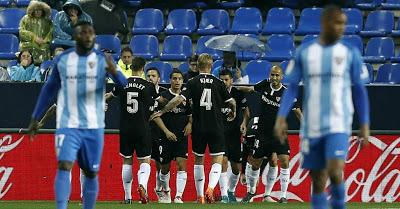 Crónica Málaga CF 0 - Sevilla FC 1