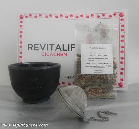 infusión centella asiática