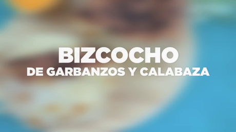 MASMÚSCULO CHEF: BIZCOCHO DE GARBANZOS Y CALABAZA