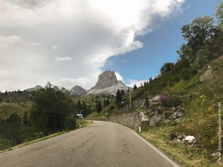Carreteras montaña Italia viaje