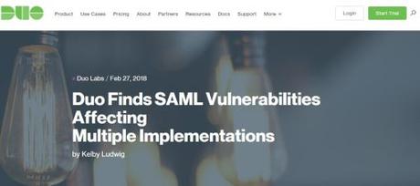 Nueva vulnerabilidad permite engañar a los sistemas de inicio de sesión único SSO Nueva vulnerabilidad permite engañar a los sistemas de inicio de sesión único SSO