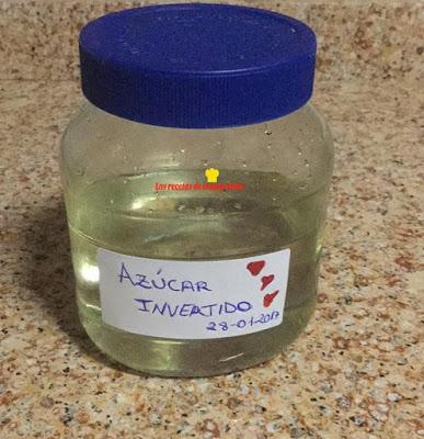 AZÚCAR INVERTIDO EN THERMOMIX Y TRADICIONAL