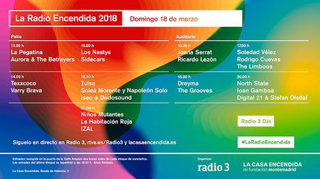 La Radio Encendida 2018: IZAL, La Pegatina, Sidecars, La Habitación Roja, Niños Mutantes, Varry Brava... La Radio Encendida 2018: IZAL, La Pegatina, Sidecars, La Habitación Roja, Niños Mutantes, Varry Brava...