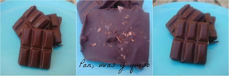 Chocolate con pistachos Chocolate con pistachos
