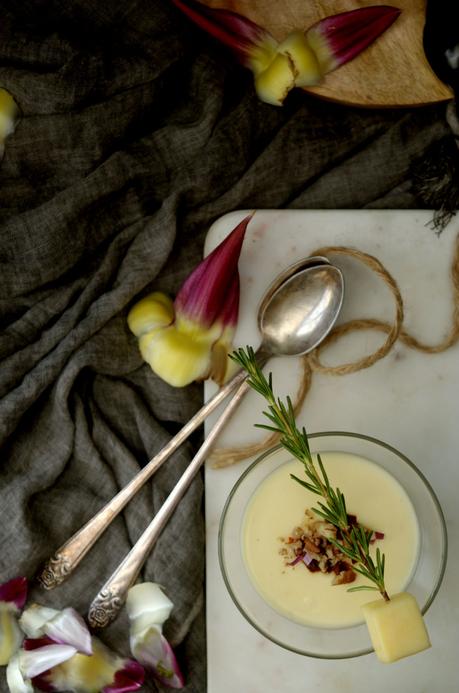 Crema de alcachofas y mousse de Idiazábal, un plato sencillo con grandes aspiraciones