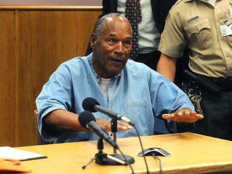 O.J. Simpson reacciona cuando supo en julio que
