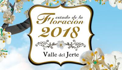 La Oficina de Turismo del Valle del Jerte comienza a actualizar el estado de floración 2018