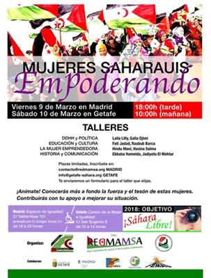 Mujeres saharauis empoderando