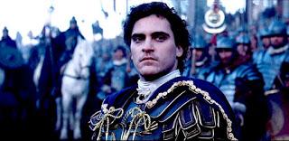 Imagen de Joaquin Phoenix, que encarna al emperador Cómodo en la película Gladiator