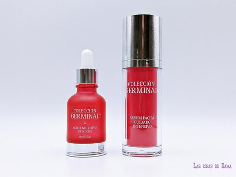 Colección Germinal deluxe antiedad skincare beauty facial dermocosmetica belelza serum aceite farmacia