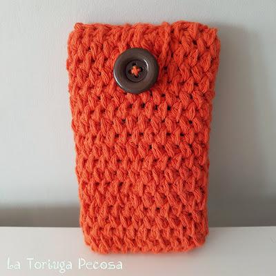 FUNDA MÓVIL CROCHET