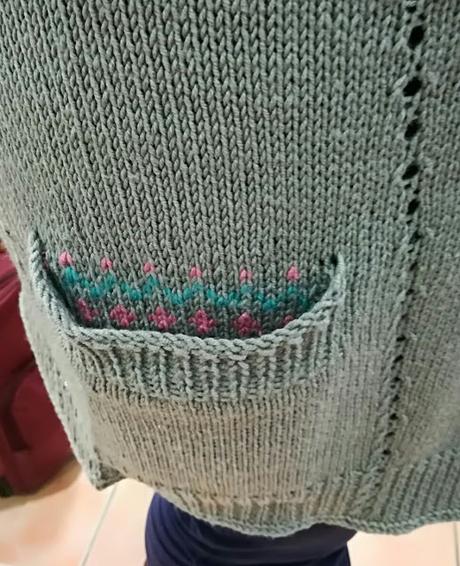 Terminando proyectos, chaqueta Naima