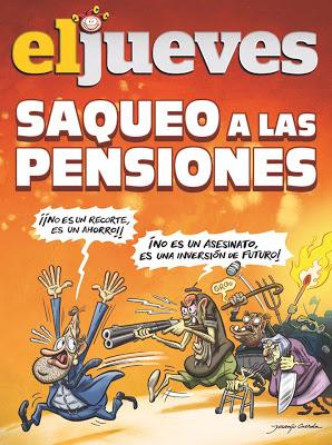 Jubilados y pensionistas españoles contra el Gobierno del PP.