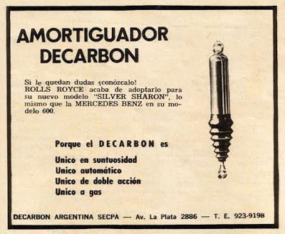 Amortiguadores Decarbon Amortiguadores Decarbon