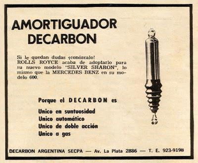 Amortiguadores Decarbon