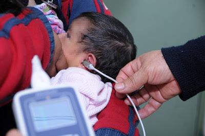 REALIZAN MÁS DE 52 MIL ACCIONES DE SALUD AUDITIVA EN NEONATOS