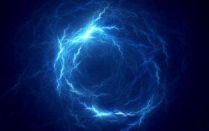 Invocar Rayo Azul para realización propósito Divino wallpaper