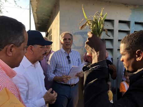 Danilo realiza visita sorpresa a El Granado, Municipio de Tamayo.