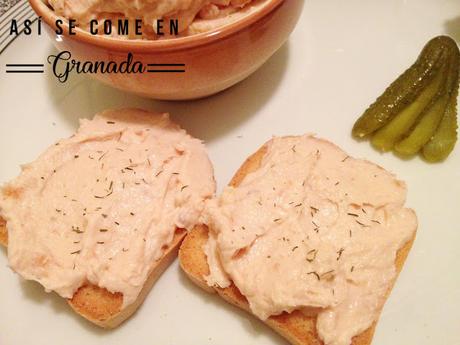 Paté de salmón ahumado