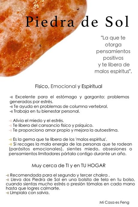 Gemas: Piedra de Sol